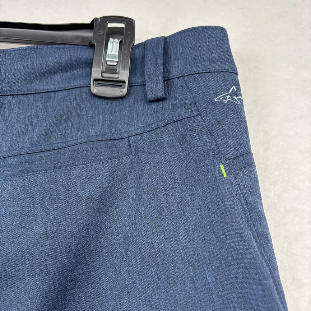 Greg Norman Golf Shorts Mens Size 36 Blue ML75 MicroLux Stretch - Picture 6 of 9